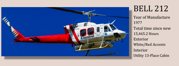 bell 212 white red